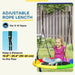 6-in-1 Metal Kids Swing Set with 3 Swings and Climbing Ladder - Little and Giant Explorers AIYAPLAY