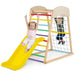 6-in-1 Wooden Indoor Jungle Gym – Multicolour | Montessori Climber COSTWAY - Little and Giant Explorers Costway