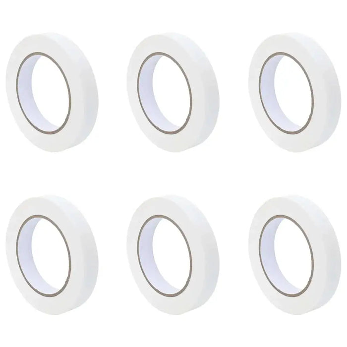 6 Pack Painter’s Masking Tape – White | 5000x1.9cm - Opaque Paper Tape VIDAXL - Little and Giant Explorers vidaXL