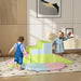 6-Piece Soft Play Equipment - Little and Giant Explorers HOMCOM