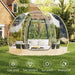 Spacious 6-Sided Pop-Up Bubble Tent (6 - 10 persons) - Little and Giant Explorers Costway