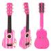 6-String Acoustic Kids Guitar - Pink | Wooden Instrument - Child Size 53cm SOKA® - Little and Giant Explorers SOKA Play Imagine Learn