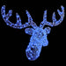 60cm Acrylic Reindeer Head – Blue LED Design | Modern Indoor Christmas Decoration VIDAXL - Little and Giant Explorers vidaXL