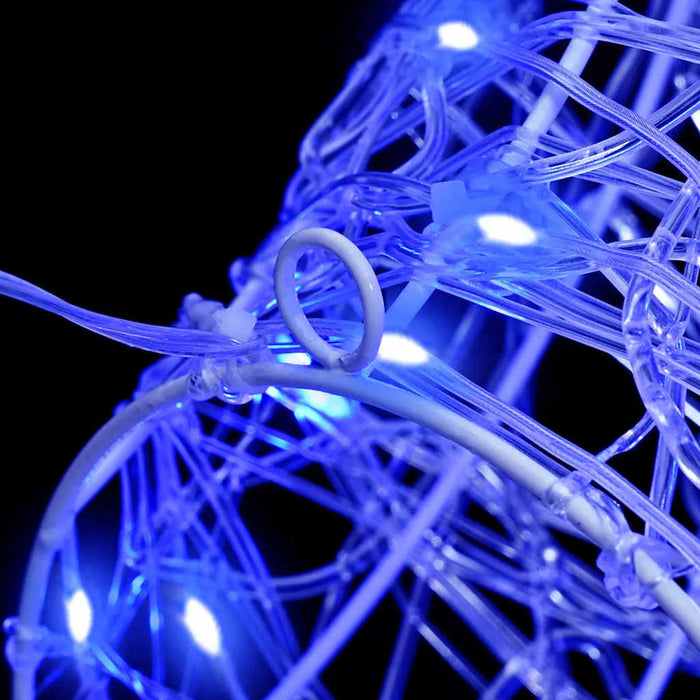 60cm Acrylic Reindeer Head – Blue LED Design | Modern Indoor Christmas Decoration VIDAXL - Little and Giant Explorers vidaXL