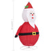 60cm Lighted Santa Claus Christmas Decoration – LED Display | 8 Lighting Modes - USB Connection VIDAXL - Little and Giant Explorers vidaXL