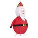 60cm Lighted Santa Claus Christmas Decoration – LED Display | 8 Lighting Modes - USB Connection VIDAXL - Little and Giant Explorers vidaXL