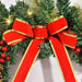 60cm Pre-Lit Artificial Christmas Door Wreath with LED Lights - Little and Giant Explorers HOMCOM