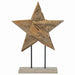 60cm Wooden Christmas Star - Rustic Teak Wood Design | Handcrafted Festive Decoration VIDAXL - Little and Giant Explorers vidaXL