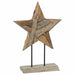 60cm Wooden Christmas Star - Rustic Teak Wood Design | Handcrafted Festive Decoration VIDAXL - Little and Giant Explorers vidaXL