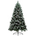 6ft Artificial Christmas Tree | Snow-Dipped Pine with Cones - 774 Tips HOMCOM - Little and Giant Explorers HOMCOM