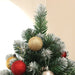6ft Artificial Christmas Tree | Snow-Dipped Pine with Cones - 774 Tips HOMCOM - Little and Giant Explorers HOMCOM