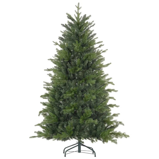 6FT Artificial Christmas Tree with 1821 Tips and Metal Base - Little and Giant Explorers HOMCOM