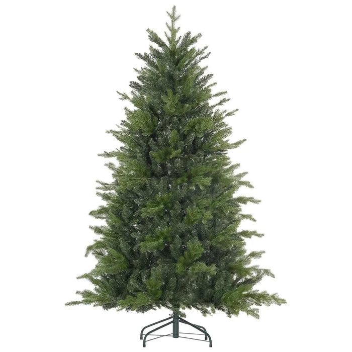 6FT Artificial Christmas Tree with 1821 Tips and Metal Base - Little and Giant Explorers HOMCOM