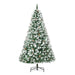 6FT Artificial Christmas Tree with Pine Cones - Little and Giant Explorers HOMCOM