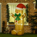 6FT Christmas Inflatable Gingerbread Man with LED Lights - Little and Giant Explorers HOMCOM