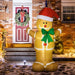 6FT Christmas Inflatable Gingerbread Man with LED Lights - Little and Giant Explorers HOMCOM