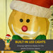 6FT Christmas Inflatable Gingerbread Man with LED Lights - Little and Giant Explorers HOMCOM