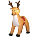 6FT Christmas Inflatable Reindeer with LED Lights - Little and Giant Explorers HOMCOM