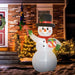 6FT Inflatable Christmas Snowman with Accessories - Little and Giant Explorers Outsunny