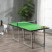 6FT Mini Table Tennis and Ping Pong Folding Table with Net in Green - Little and Giant Explorers HOMCOM