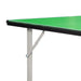 6FT Mini Table Tennis and Ping Pong Folding Table with Net in Green - Little and Giant Explorers HOMCOM