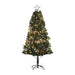 6FT Pre-Lit and Decorated Christmas Tree | Blue and Green - Little and Giant Explorers HOMCOM