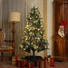 6FT Pre-Lit and Decorated Christmas Tree | Blue and Green - Little and Giant Explorers HOMCOM