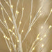 6FT Artificial White Birch Tree with Warm White Pre-Lit LED Light - Little and Giant Explorers HOMCOM