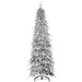 6FT Snow-Covered Artificial Christmas Tree - Little and Giant Explorers HOMCOM