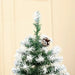 6FT Artificial Christmas Tree with Pine Cones - Little and Giant Explorers HOMCOM