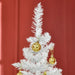 6FT White Pencil Slim Christmas Tree - Little and Giant Explorers HOMCOM