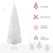 6FT White Pencil Slim Christmas Tree - Little and Giant Explorers HOMCOM