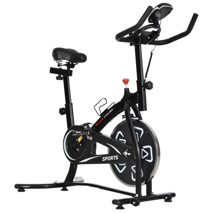 6kg Flywheel Fitness Cardio Workout Bike Trainer - Little and Giant Explorers SPORTNOW