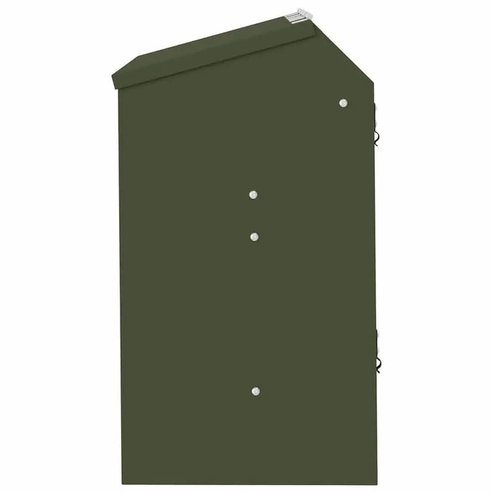 6kg Metal Rabbit Feeder – Olive Green | Cold-Rolled Steel with Clips and Drainage Holes VIDAXL - Little and Giant Explorers