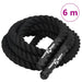 6m Battle Rope – Black | 38mm Diameter - Heavy-Duty Strength and Endurance Training Rope VIDAXL - Little and Giant Explorers vidaXL