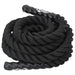 6m Battle Rope – Black | 38mm Diameter - Heavy-Duty Strength and Endurance Training Rope VIDAXL - Little and Giant Explorers vidaXL