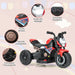 6V 2-in-1 Kids Electric Ride-On Motorbike – Red | Convertible 2/3-Wheel Design COSTWAY - Little and Giant Explorers Costway
