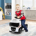 6V 2-in-1 Kids Ride-On Truck | Electric and Coasting Modes with Height Adjustable Seat - Little and Giant Explorers Costway