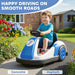 6V Kids Electric Bumper Car – Blue | 360° Spinning Ride-On with Music, Horn and Safety Belt AIYAPLAY - Little and Giant Explorers AIYAPLAY