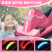 6V Kids Electric Bumper Car – Pink | 360° Spin, LED Lights and Music AIYAPLAY - Little and Giant Explorers AIYAPLAY