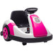 6V Kids Electric Bumper Car – Pink | 360° Spinning Ride-On with Music, Horn and Safety Belt AIYAPLAY - Little and Giant Explorers AIYAPLAY