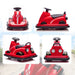 6V Kids Electric Bumper Car – Red | 360° Spin, LED Lights and Music AIYAPLAY - Little and Giant Explorers AIYAPLAY