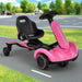 6V Kids Electric Drift Car – Pink | 360° Spin - Adjustable Seat COSTWAY - Little and Giant Explorers Costway