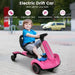 6V Kids Electric Drift Car – Pink | 360° Spin - Adjustable Seat COSTWAY - Little and Giant Explorers Costway