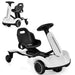 6V Kids Electric Drift Car – White | 360° Spin - Adjustable Seat COSTWAY - Little and Giant Explorers Costway