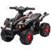 6V Kids Electric Quad Bike – Black | Built-in Music and Forward Function AIYAPLAY - Little and Giant Explorers AIYAPLAY