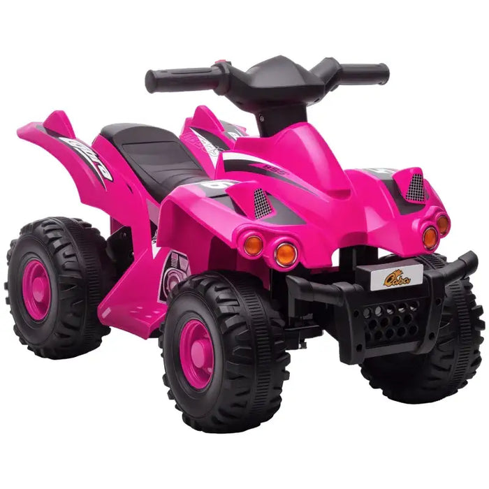 6V Kids Electric Quad Bike – Pink | Built-in Music and Forward Function AIYAPLAY - Little and Giant Explorers AIYAPLAY
