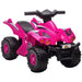 6V Kids Electric Quad Bike – Pink | Built-in Music and Forward Function AIYAPLAY - Little and Giant Explorers AIYAPLAY