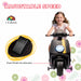 6V Kids Electric Ride-On Motorbike – Black | Dual Motors - Adjustable Speed 1.5–3km/h AIYAPLAY - Little and Giant Explorers AIYAPLAY