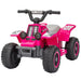 6V Kids Ride-On Quad Bike - Pink | Forward and Reverse - LED Headlights AIYAPLAY - Little and Giant Explorers AIYAPLAY